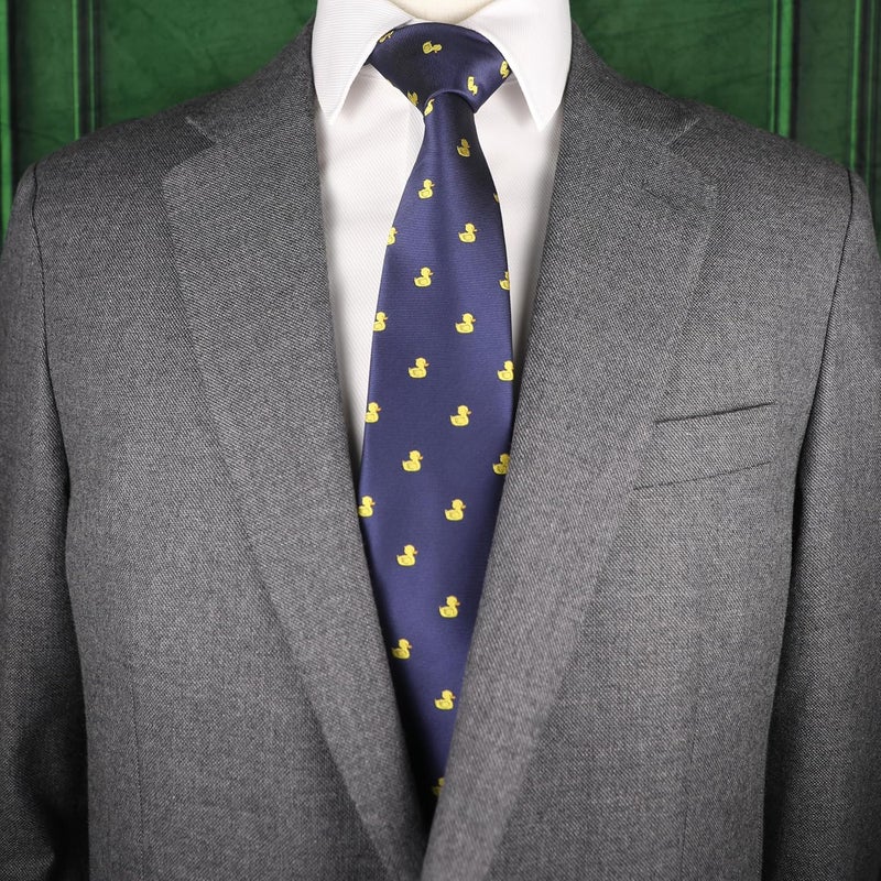 MENDEPOT Animal Pattern Necktie With Gift Box Sea Animal Pattern Tie Father's Day Birthday Gift Tie - Image 3